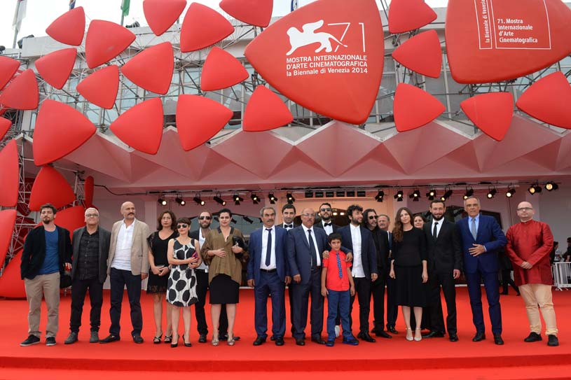 71 Венецианский международный кинофестиваль, показ фильма "Сивас", съемочная группа картины