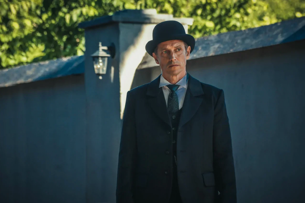 Дмитрий Фрид на съемках сериала Анна-детективъ