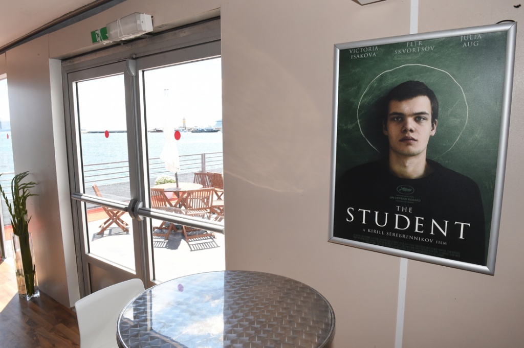 Российский павильон на 69-м Каннском кинофестивале, открытие павильона, промо к фильму Ученик