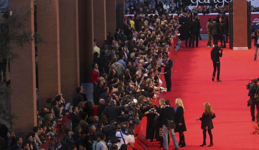 Римский международный кинофестиваль, красная дорожка