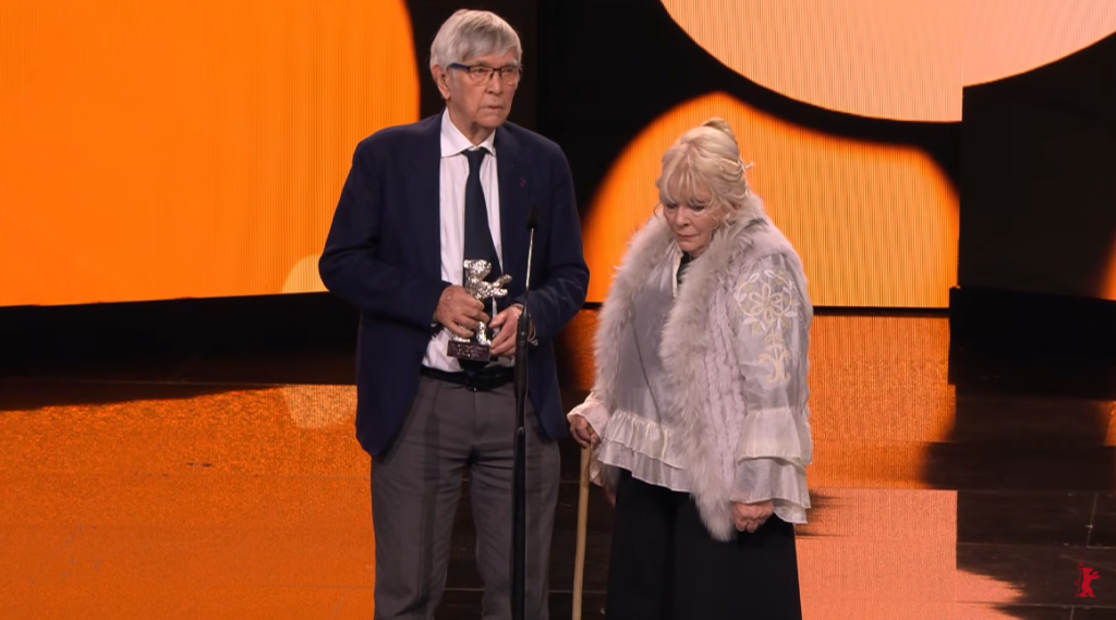 Том Кортни и Анна Калдер-Маршалл