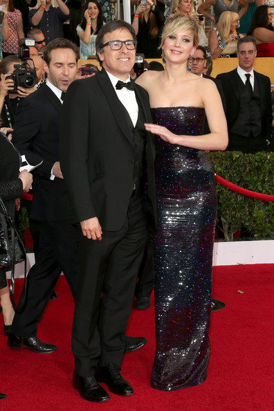 Дэвид О. Расселл и Дженнифер Лоуренс Дэвид О. Расселл и Дженнифер Лоуренс