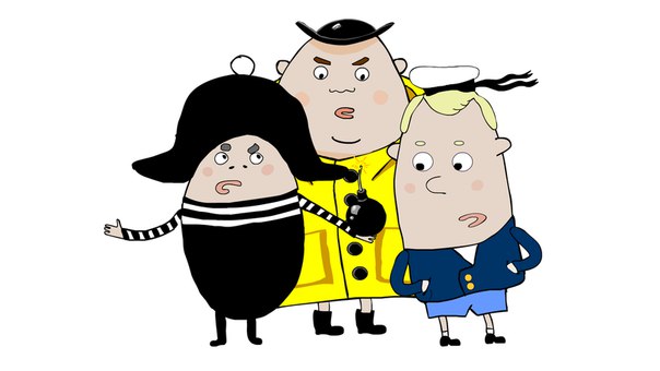 кадр из анимационного сериала Пиратская школа