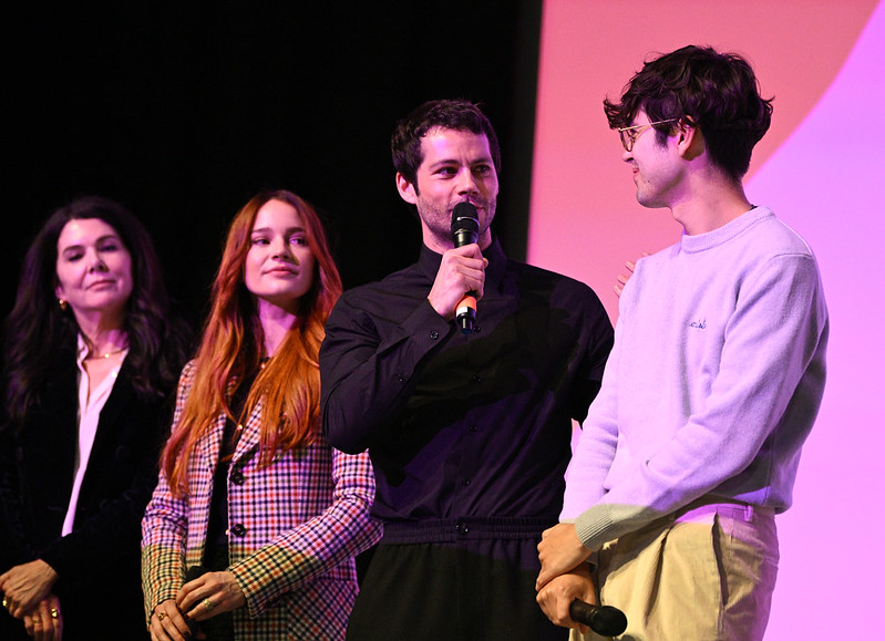 Команда фильма Не близнецы / Twinless на фестивале Сандэнс