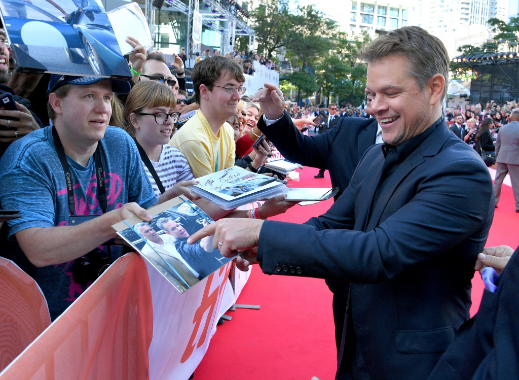 TIFF 2019, Мэтт Дэймон