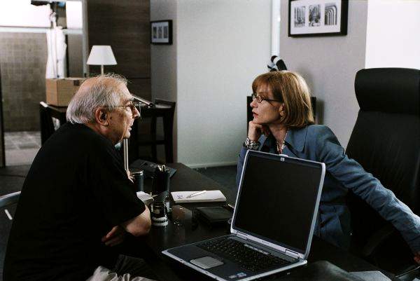 Клод Шаброль и Изабель Юппер