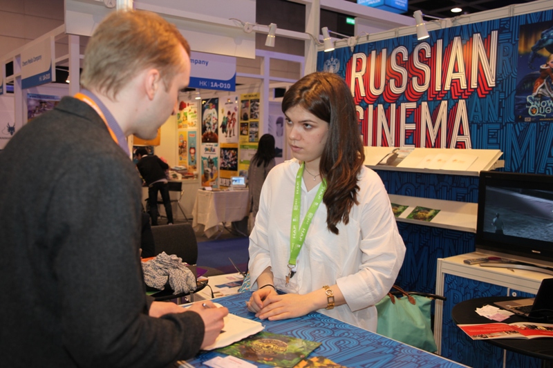 FILMART (Hong Kong International Film & TV Market), стенд Russian Cinema