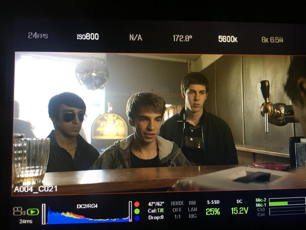 Фотографии со съемочной площадки фильма "Печень"