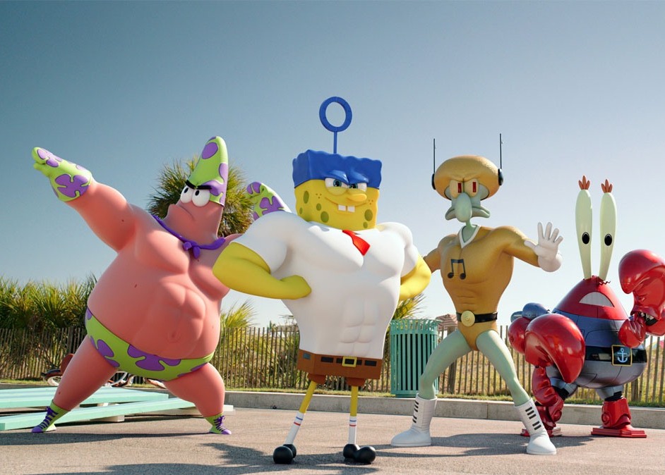 кадр из фильма "Губка Боб в 3D"