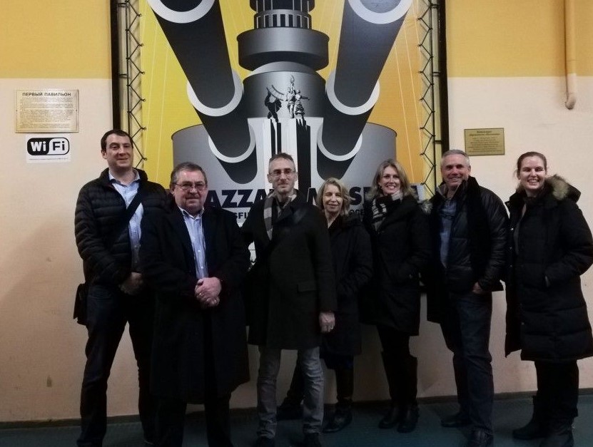 Голливудские продюсеры на Мосфильме