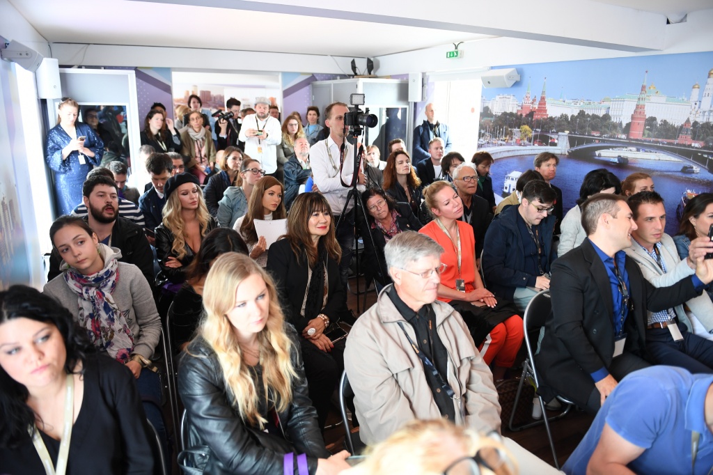 Российский павильон, панельная дискуссия Global Film Showcase