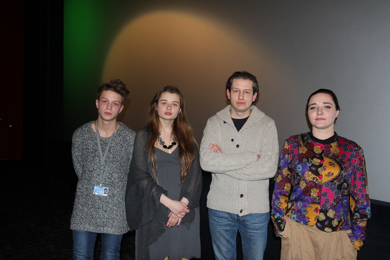 65 Берлинский международный кинофестиваль, показ фильма "14+", съемочная группа картины