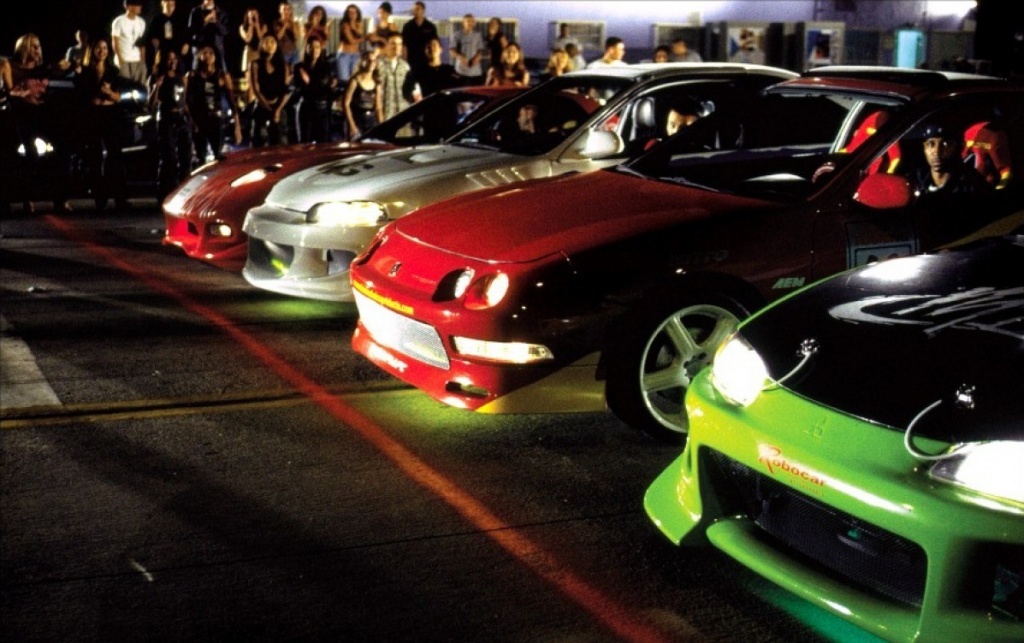 кадр из фильма "Форсаж"