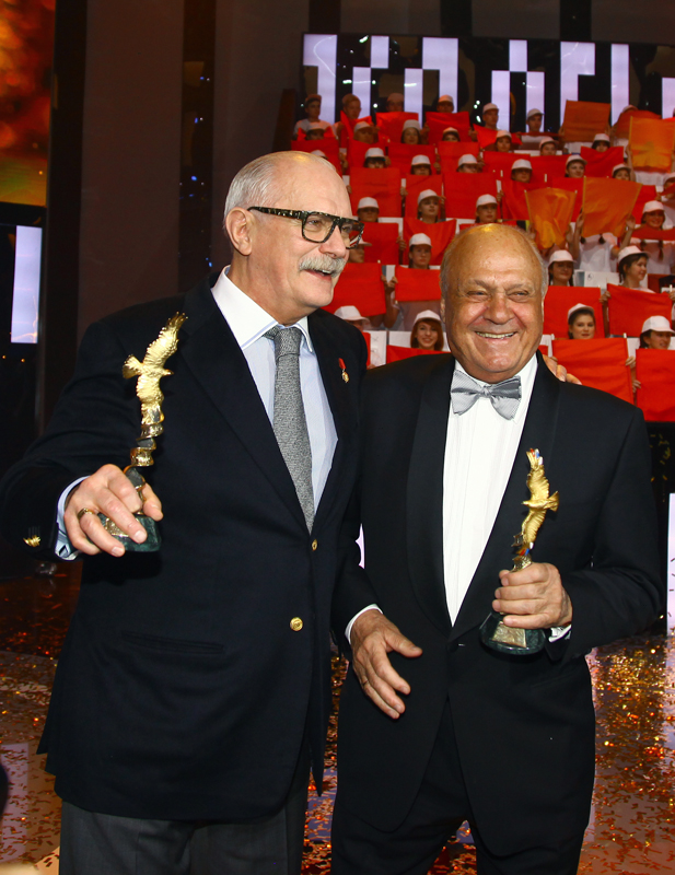 Золотой Орел 2013, Никита Михалков и Владимир Меньшов