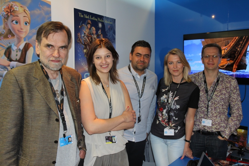 Кинорынок Marche du Film, объединенный стенд российского кино RUSSIAN CINEMA, Сергей Сельянов - со-продюсер "Волки и овцы", представитель польской компании Kino Swiat, Диана Юринова - Директор по международной дистрибуции Wizart Animation, Юрий Москвин - продюсер Wizart Animation