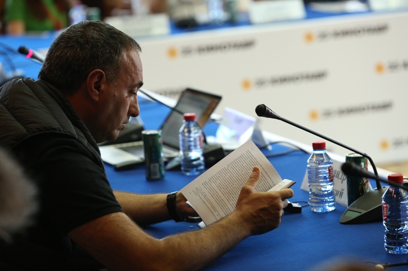 25 Открытый российский кинофестиваль "Кинотавр", круглый стол "Экспертиза качества и конкурентоспособности отечественных фильмов: От сценария до выпуска в прокат", Александр Роднянский