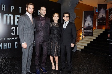 Команда "Стартрека: Возмездие" в Москве