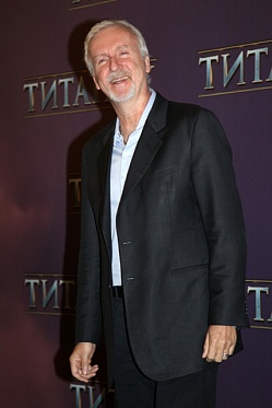 Джеймс Кэмерон в Москве: Фотосессия