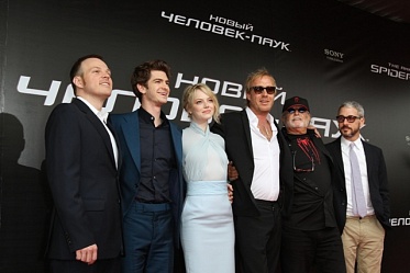 «Новый Человек-паук» в Москве: Фоторепортаж