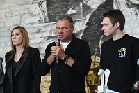 Церемония вручения Премии Белый слон 2022, Анна Тихонова, Игорь Мишин и Макар Хлебников