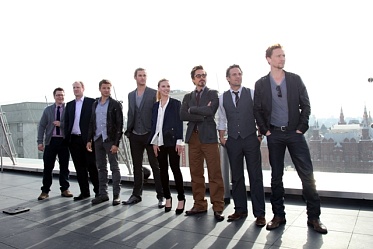 «Мстители» в Москве: Фотосессия «Мстители» в Москве: Фотосессия