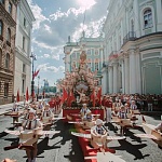 В Петербурге проходят масштабные съемки фильма Алексея Учителя «Шум времени»