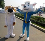 Белка и Стрелка на «Солнце Москвы» в День космонавтики