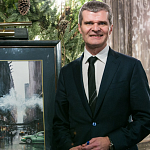 В Москве прошла выставка акварелей Валерия Бабича