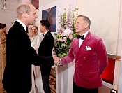 Мировая премьера блокбастера «Не время умирать», принц Уильям и Дэниел Крейг