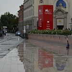 Венеция 2023: подготовка к открытию, подлодка на набережной и сильнейшая гроза