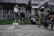 фото со съемок фильма Лес