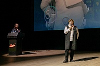 Кино Экспо 2019, презентация анимационного фильма «Белка и Стрелка 3», режиссер Инна Евланникова