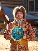 на съемках фильма Царевна Несмеяна