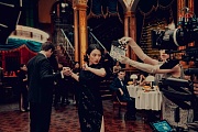 фото со съемок фильма Черный шелк