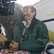 на съемках фильма Тополиный пух