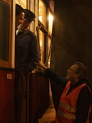 на съемках фильма Шум времени