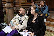 на съемках фильма Царевна-лягушка 3