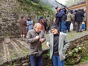 на съемках фильма Гирокастра