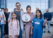 на съемках фильма За любовь