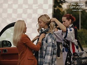 на съемках фильма Твое сердце будет разбито