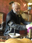 Борис Петрушанский на съемках фильма 