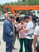 фото со съемок фильма Рай под ногами матерей 2: Письмо матери