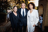 Церемония открытия 31 российского кинофестиваля Кинотавр, Аглая Тарасова, Александр Роднянский и Ксения Раппопорт