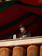 на съемках фильма Царевна Несмеяна