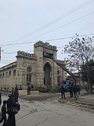 на съёмках фильма Пальмира