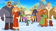 кадр из фильма Три богатыря. Ни дня без подвига 3