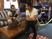 съёмки фильма Горные огни