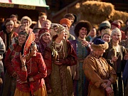 на съемках фильма Царевна Несмеяна