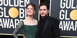 Золотой глобус 2020. Роуз Лесли и Кит Харингтон