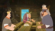 кадр из фильма Три богатыря. Ни дня без подвига 3